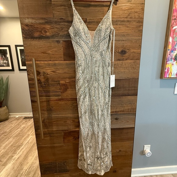 MacDuggal Hand Beaded Dress (MRSP$798) - Picture 7 of 13
